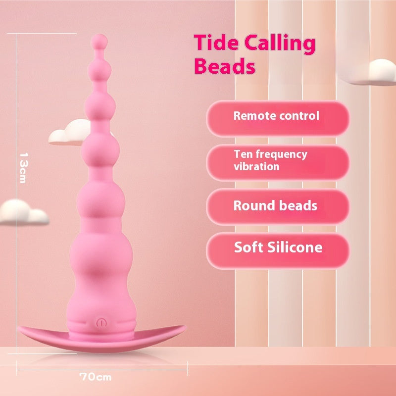 Silicone Bead Butt Plug Wireless Remote Control Supplies