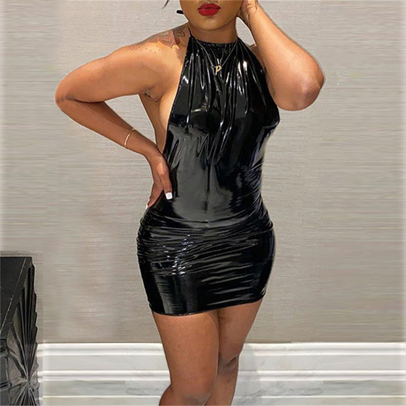 Sexy Tight Suspender Hip Skirt