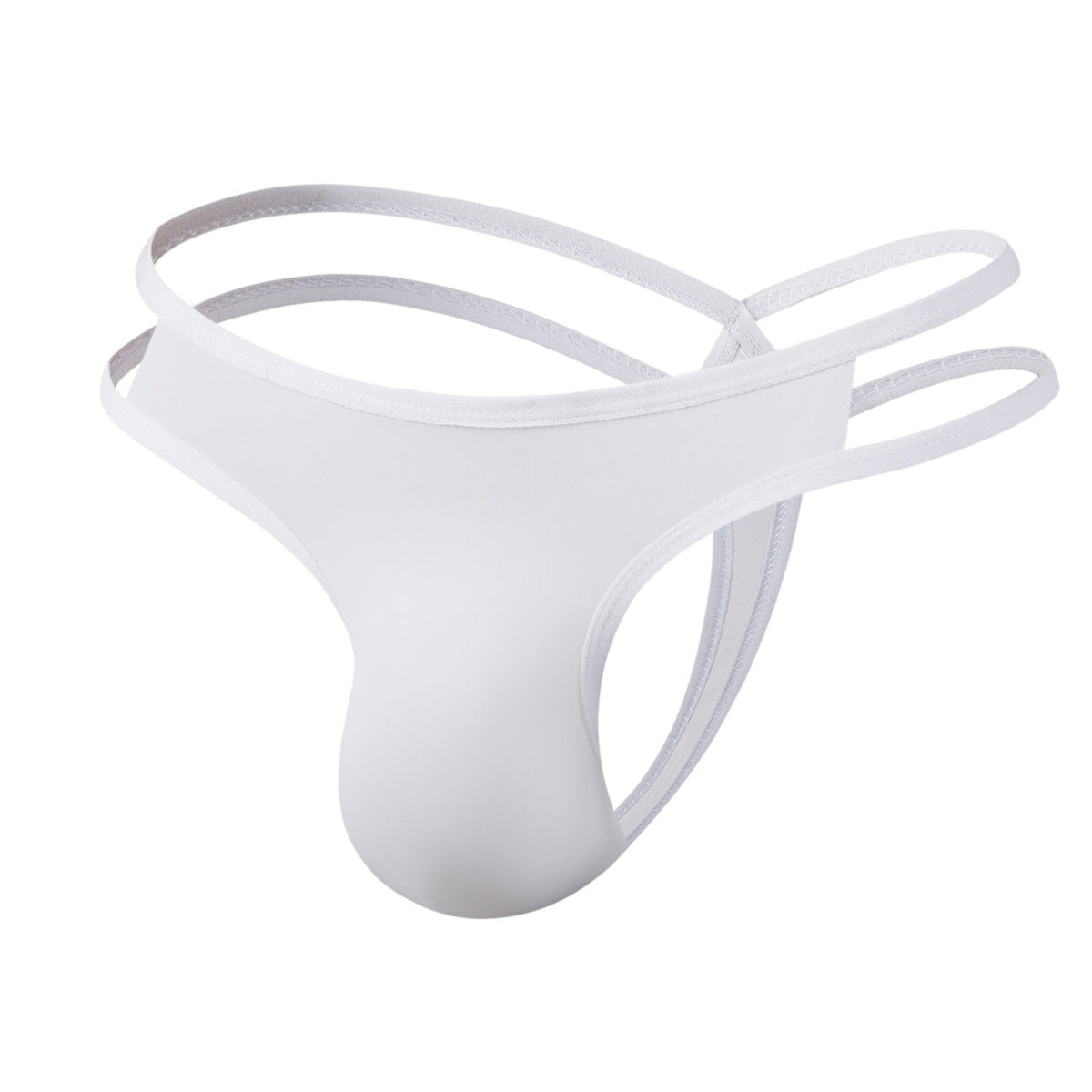 Cross-border Low Waist Soft Thin Silky Men's Sexy Thong B607