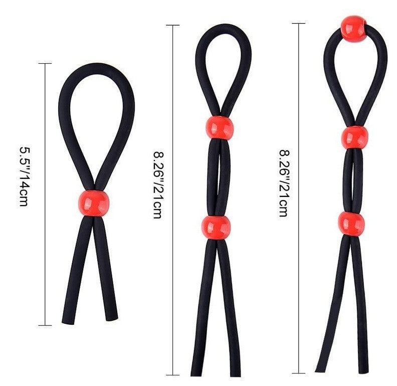 Men's Delayed Silicone Ring