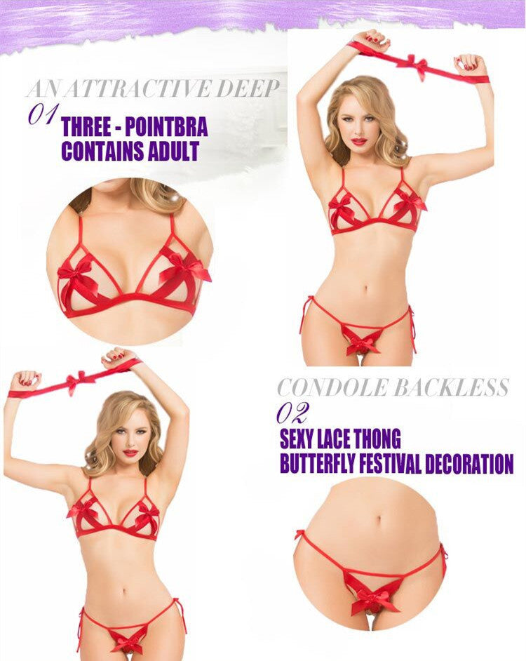 Sexy Lingerie 3-piece (Gift-wraping Vibe)