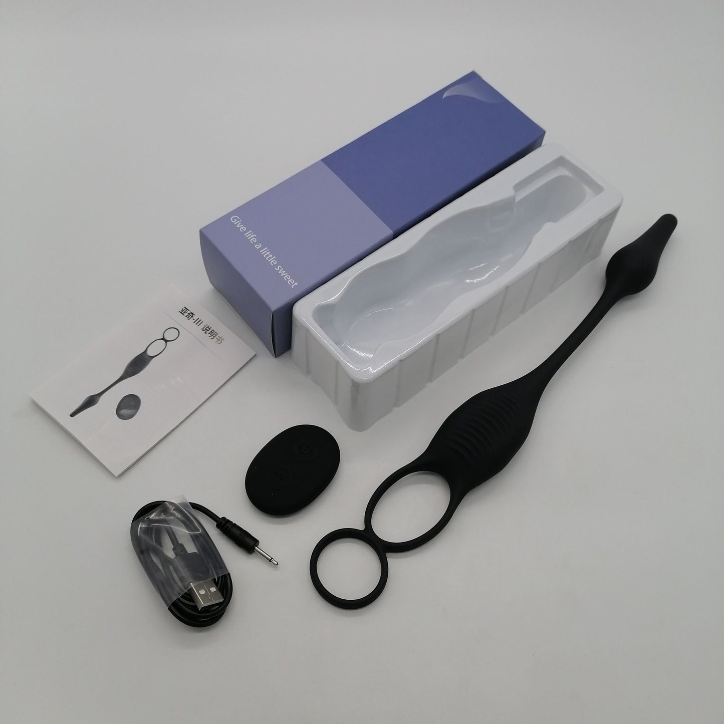 Wearable Remote Control Vibration Double Stimulation Massager