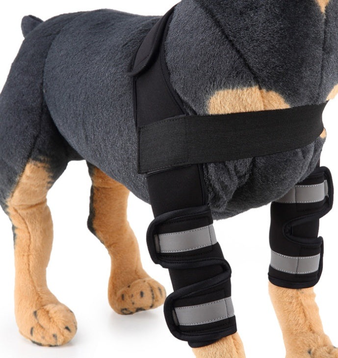 Pet Dog Knee Pads Support Brace 1pair
