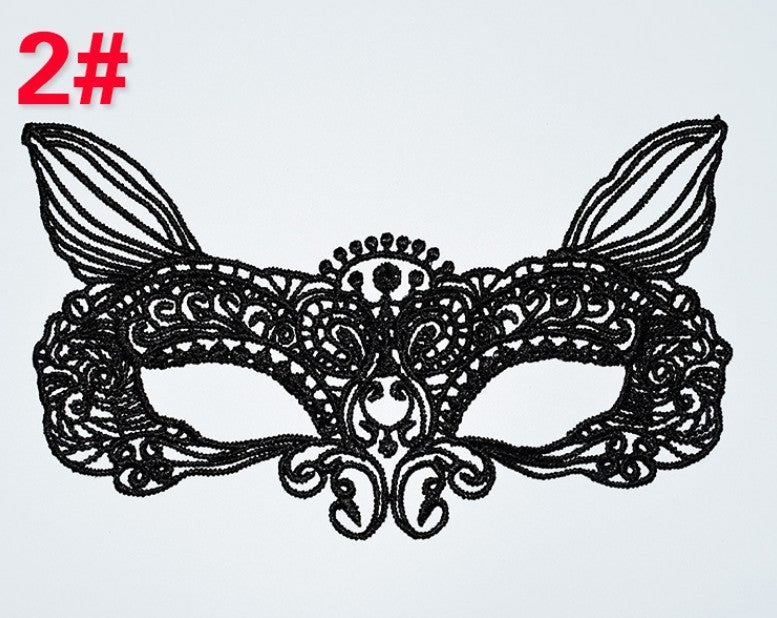 Prom Black Sexy Lace masks