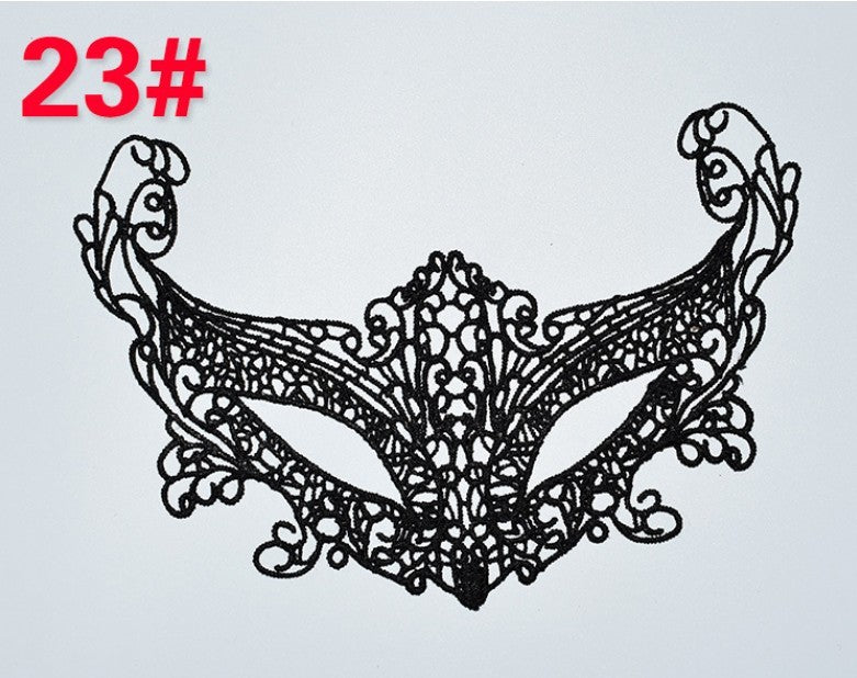 Prom Black Sexy Lace masks