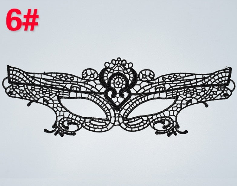 Prom Black Sexy Lace masks