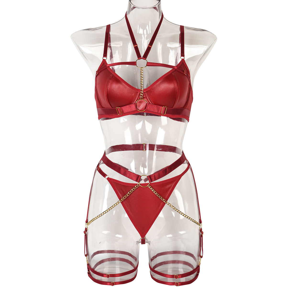 Comfortable Sexy Underwear Three Piece Set