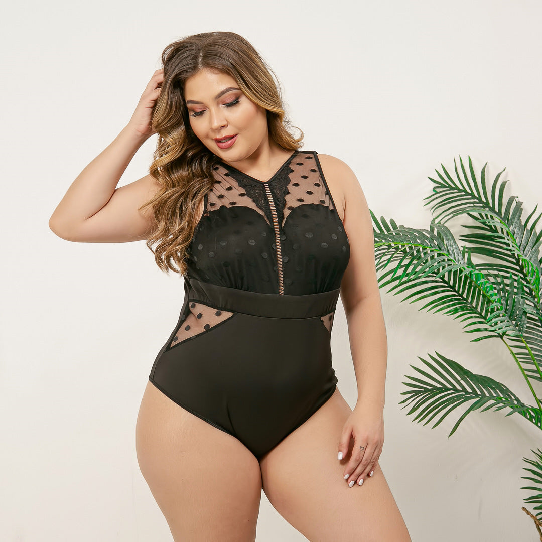 Sexy cut-out slim-look sexy jumpsuit