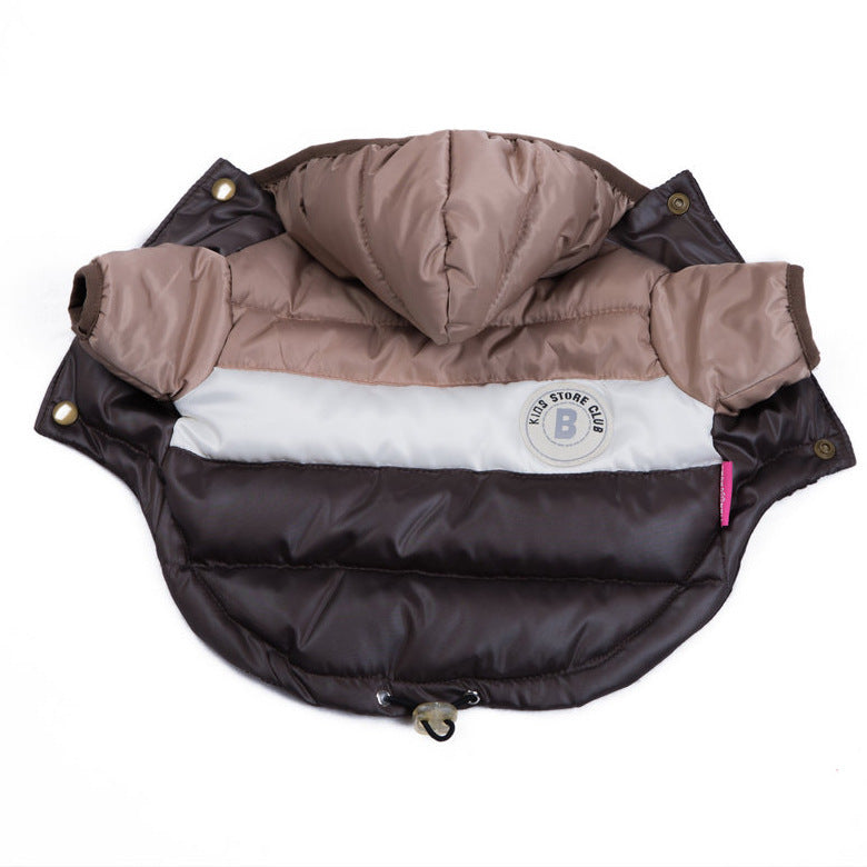 Two-Legged Cotton-Padded Clothes Multi-Color Optional Dog Warm Outdoor Clothes