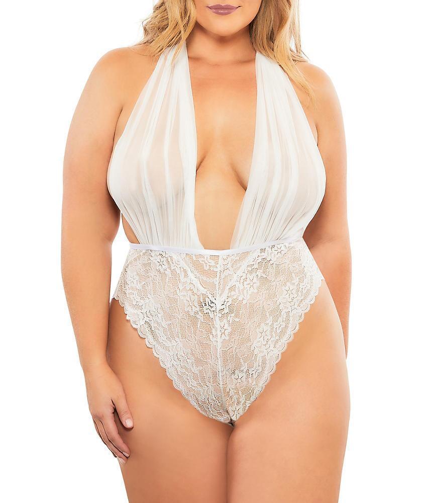 Sexy Lingerie Sexy Imitation Ice Silk Plus Size Nightdress