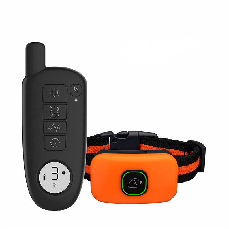 Dog Training Device LED Digital Display Training Supplies E-Commerce Factory Source Product Explosion Bark Remote Control