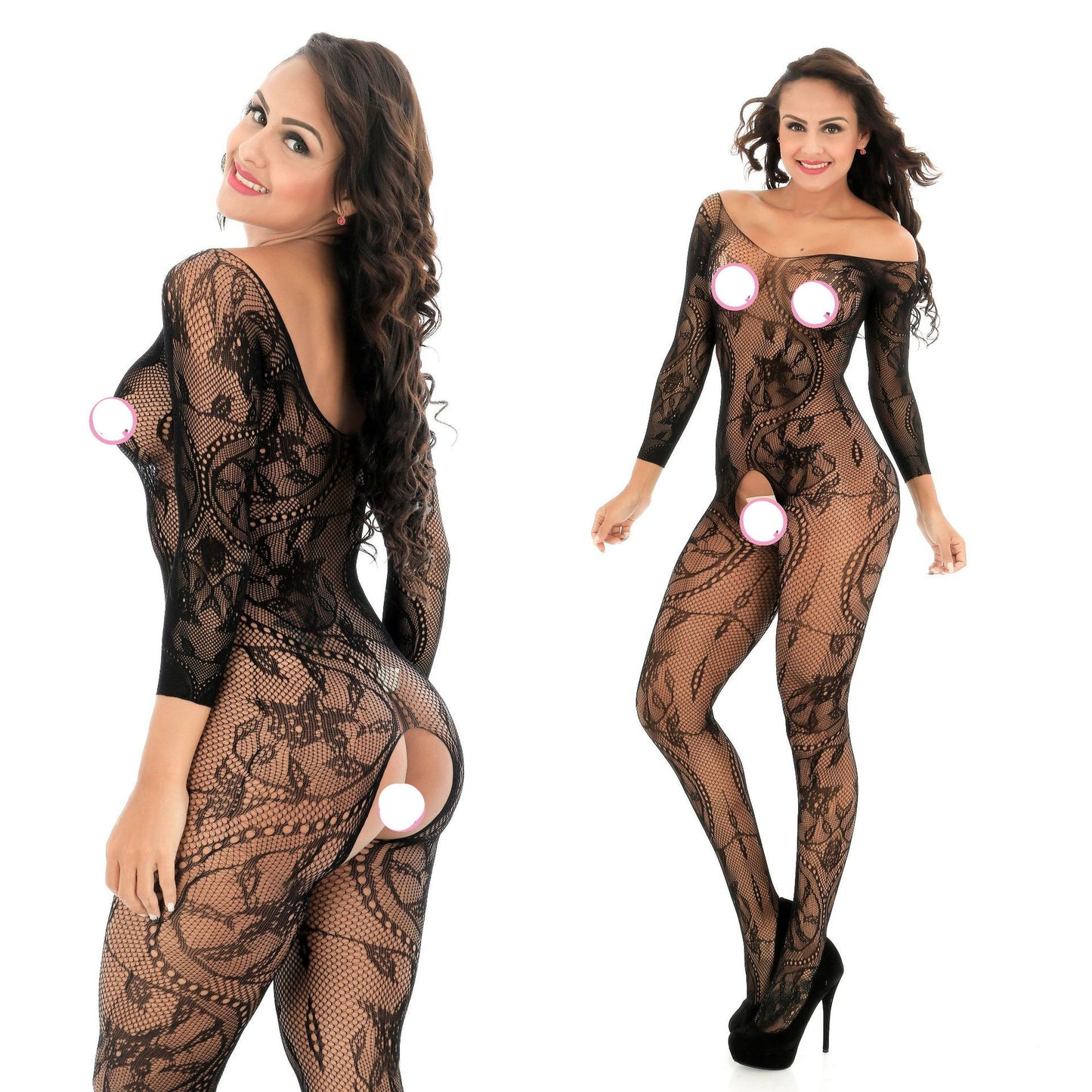 Fishnet Sexy Hollow One-Piece Sexy Lingerie