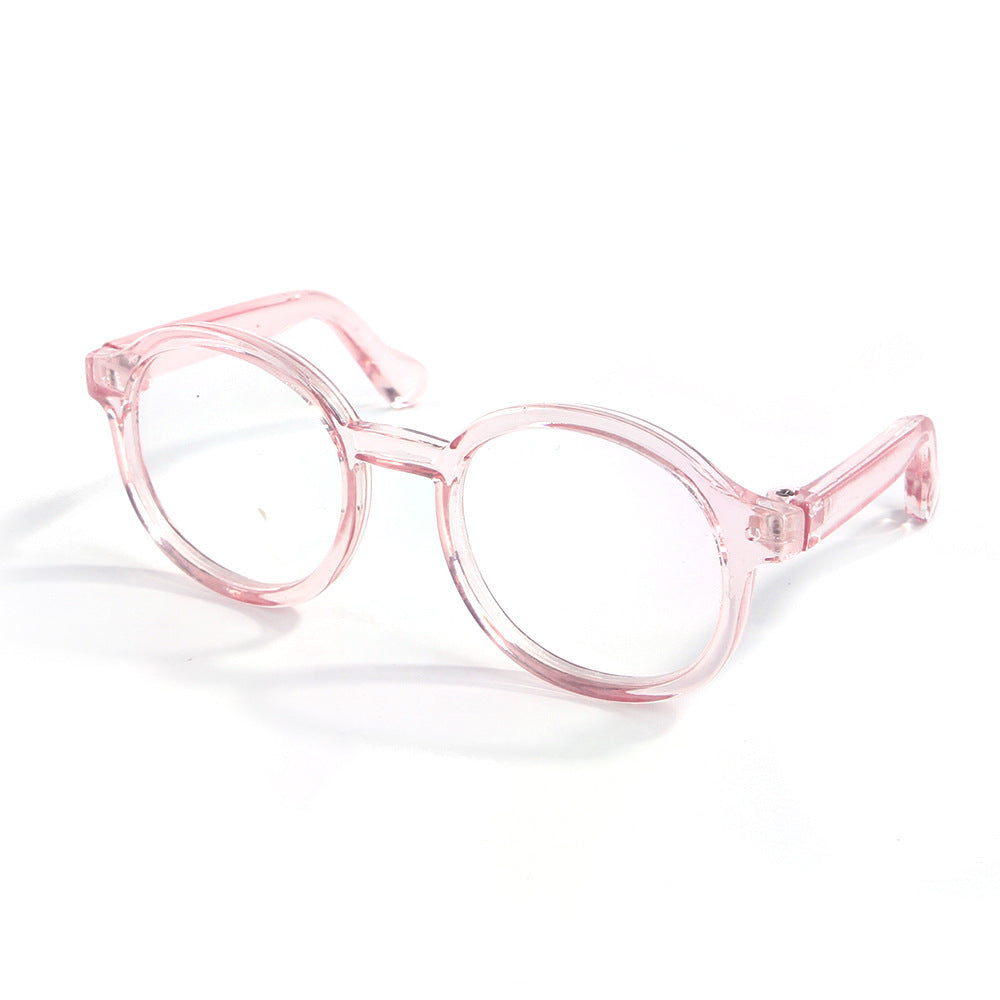 Plastic Transparent Cat Glasses