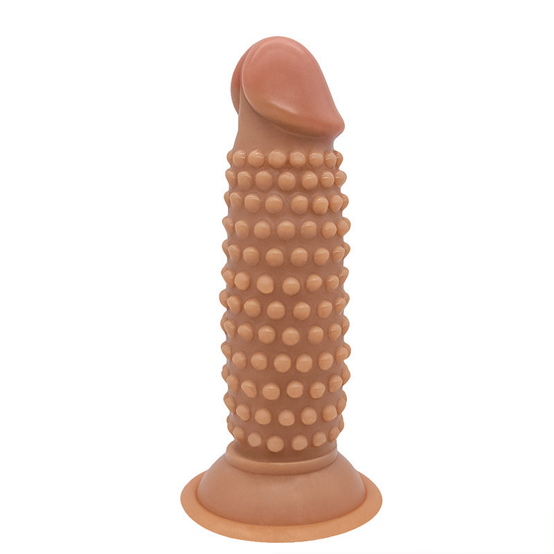 Outdoor Court Expansion Butt Plug Large Suction Cup Particle Special-shaped Simulation Toy