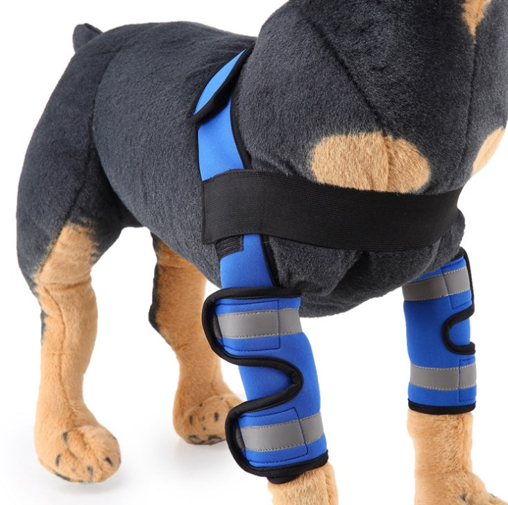 Pet Dog Knee Pads Support Brace 1pair
