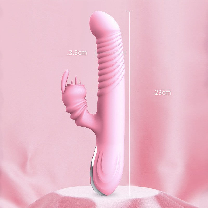 Women's Swing And Vibration Double-headed Telescopic Massage Stick
