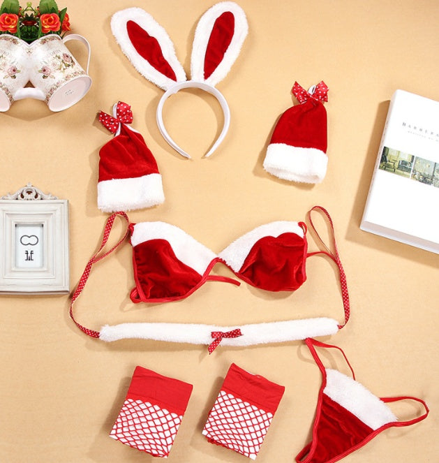 Christmas Dress Sexy Rabbit Uniform