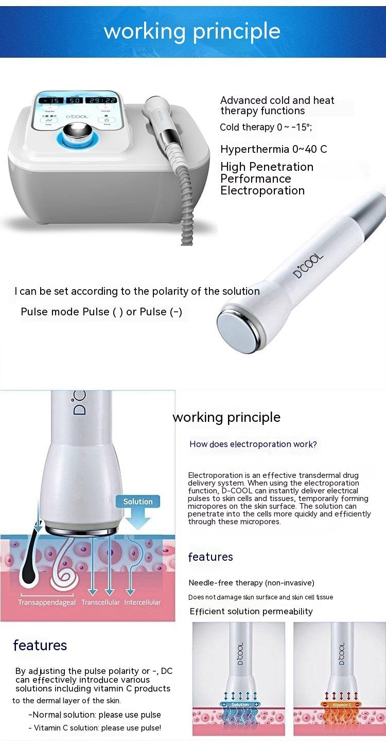 Cold/Hot Therapy Device, Facial Therapy,Facial Care