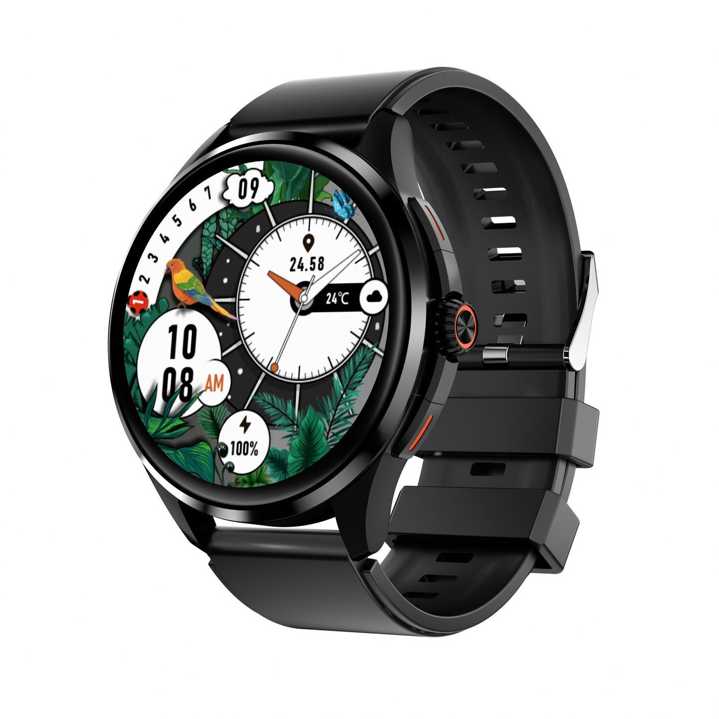 Sports Silicone Smart Watch Waterproof