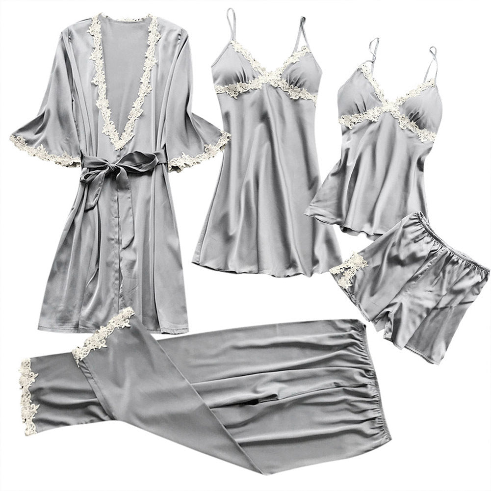 Comfortable Lingerie Set bathrobe included