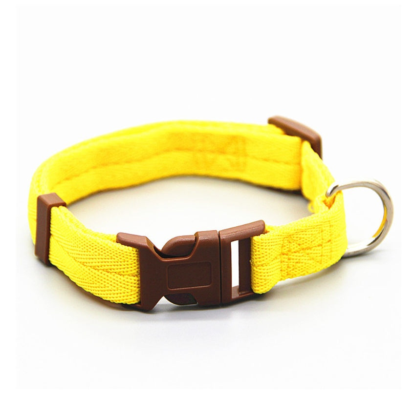 Dog collar big dog collar small dog anti-rabbit large dog medium-sized golden hair pet supplies