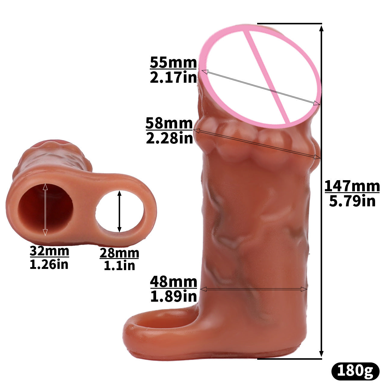 Silicone Single Ring Bead Toy