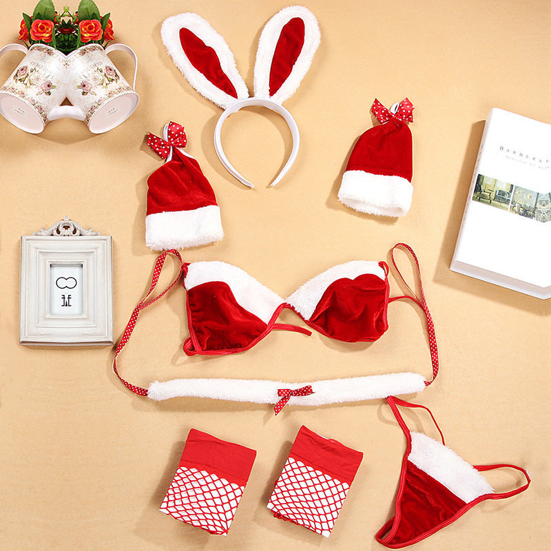 Christmas Dress Sexy Rabbit Uniform