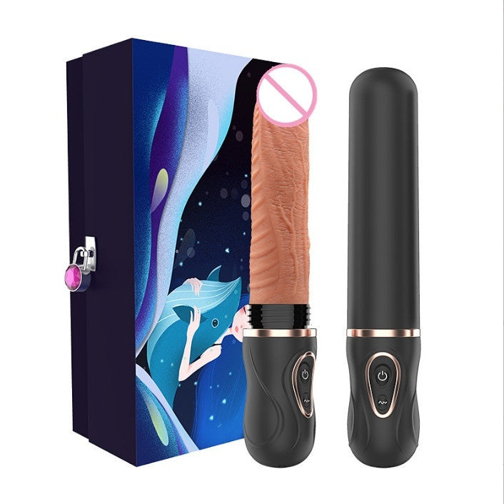 Electric Retractable Female Silicone Toy Travel-pack