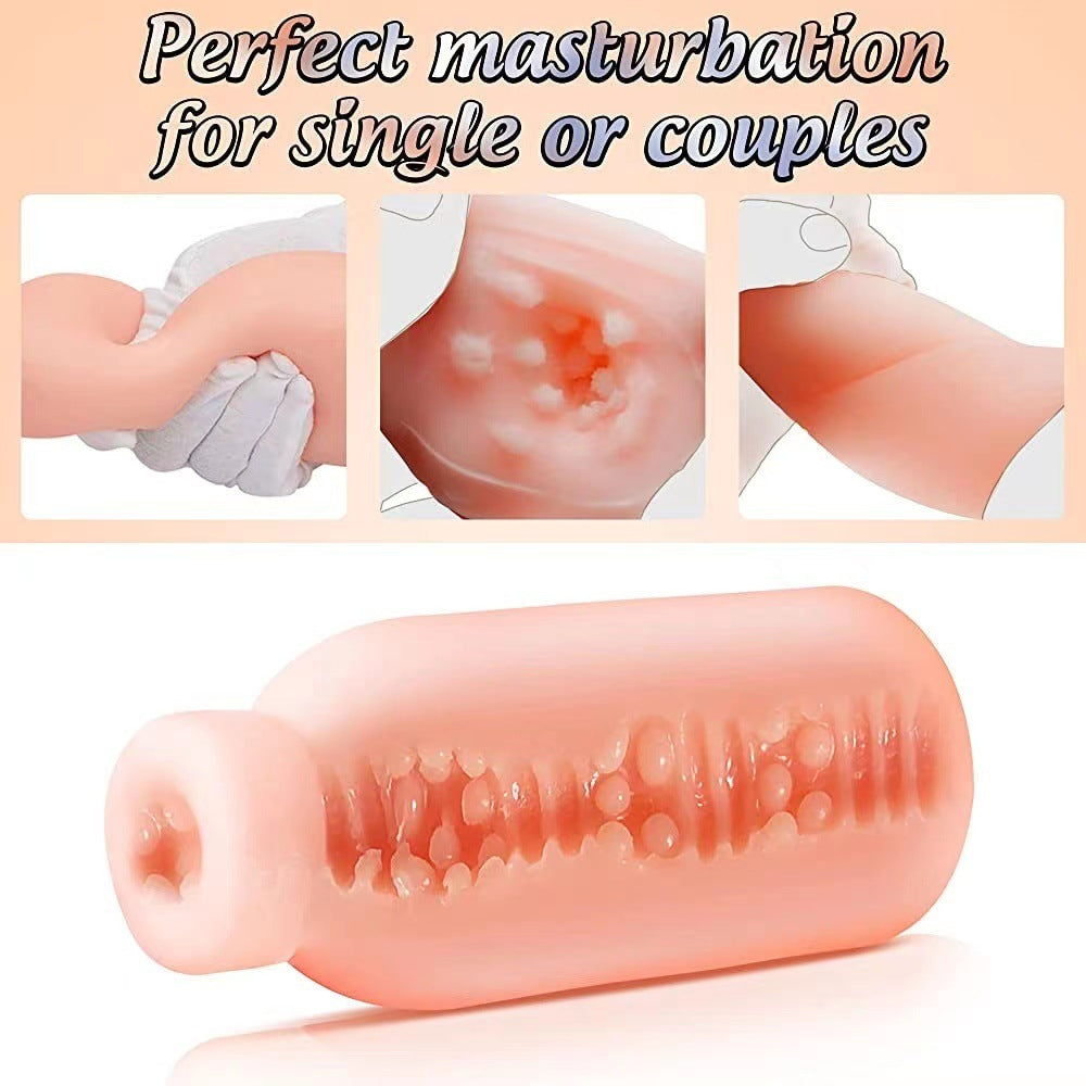 Men's Portable Bottle Silicone Toy