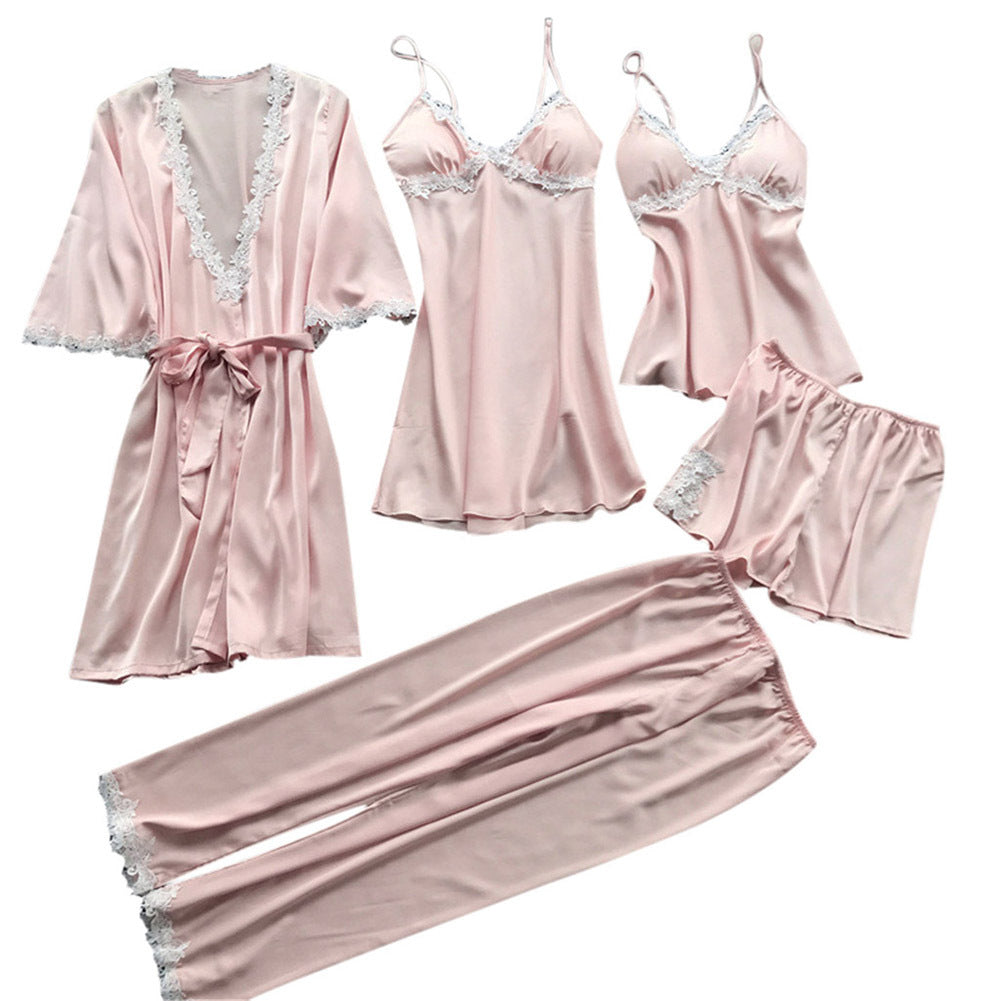 Comfortable Lingerie Set bathrobe included