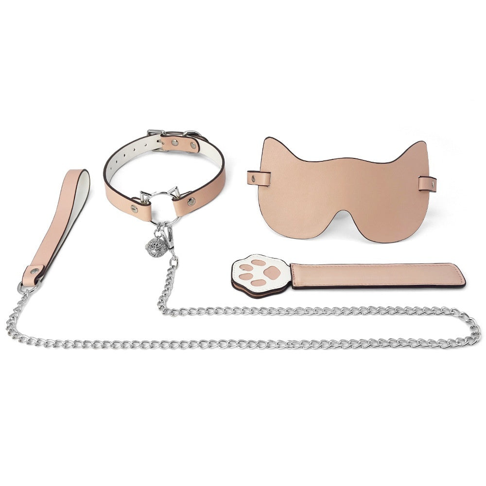 Traction Sexy Cat Collar 4-piece Set