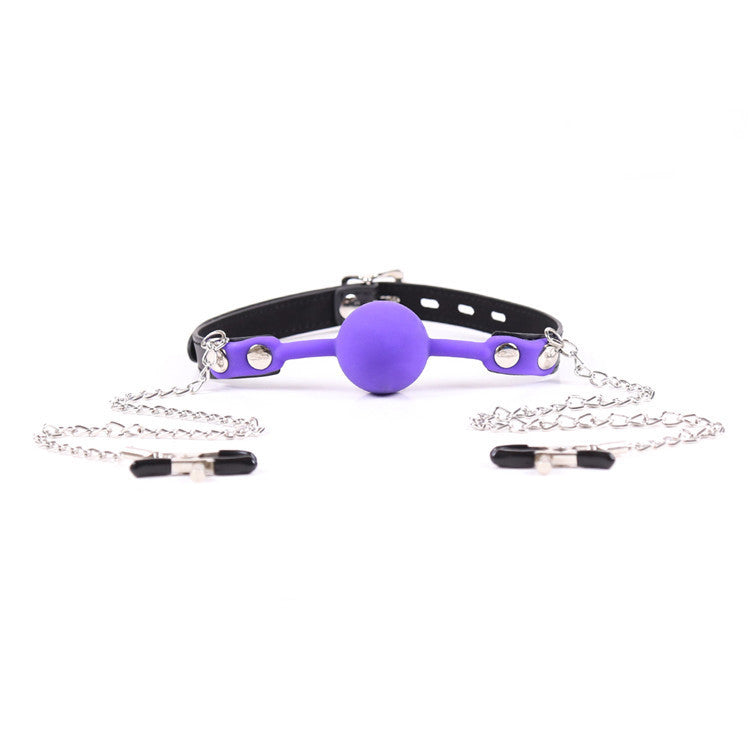 Silicone Mouth Ball Sexy Toy