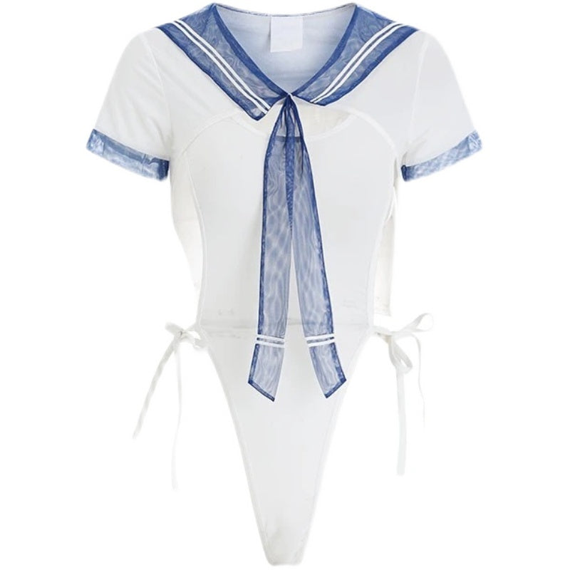 Women's Sexy Sling Ice Silk Suit