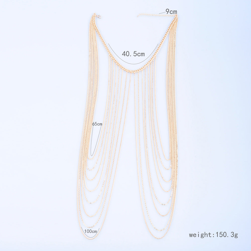 Fashionable Body Chain Sexy Multi-layer