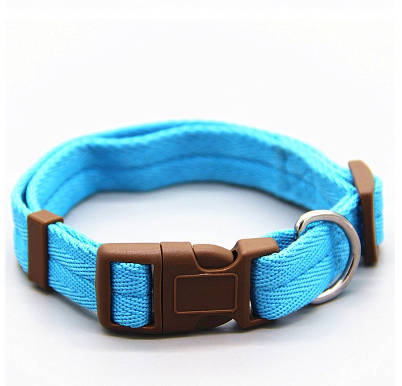 Dog collar big dog collar small dog anti-rabbit large dog medium-sized golden hair pet supplies