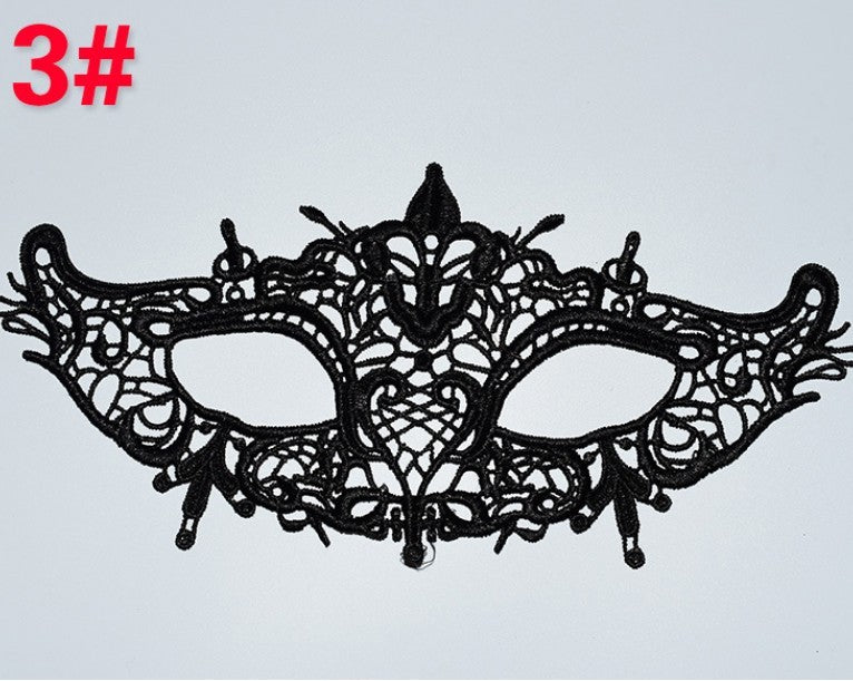 Prom Black Sexy Lace masks