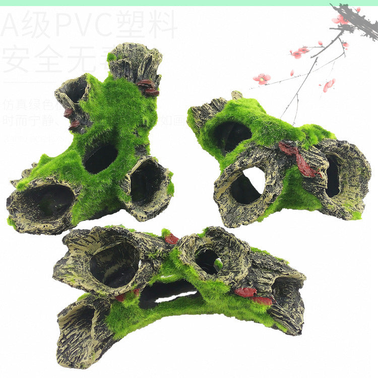 Aquarium shrimp cave house, shelter house shrimp pot, shrimp nest spawning tree branches