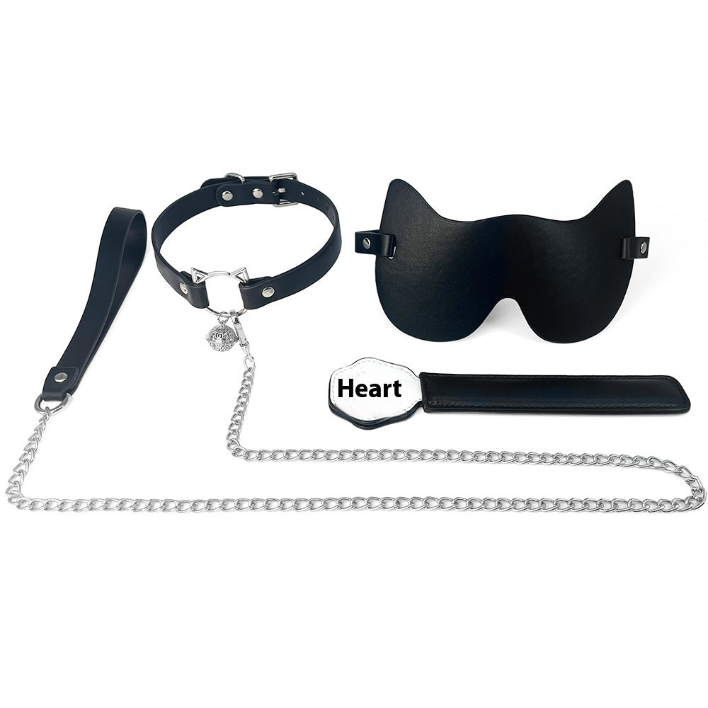 Traction Sexy Cat Collar 4-piece Set