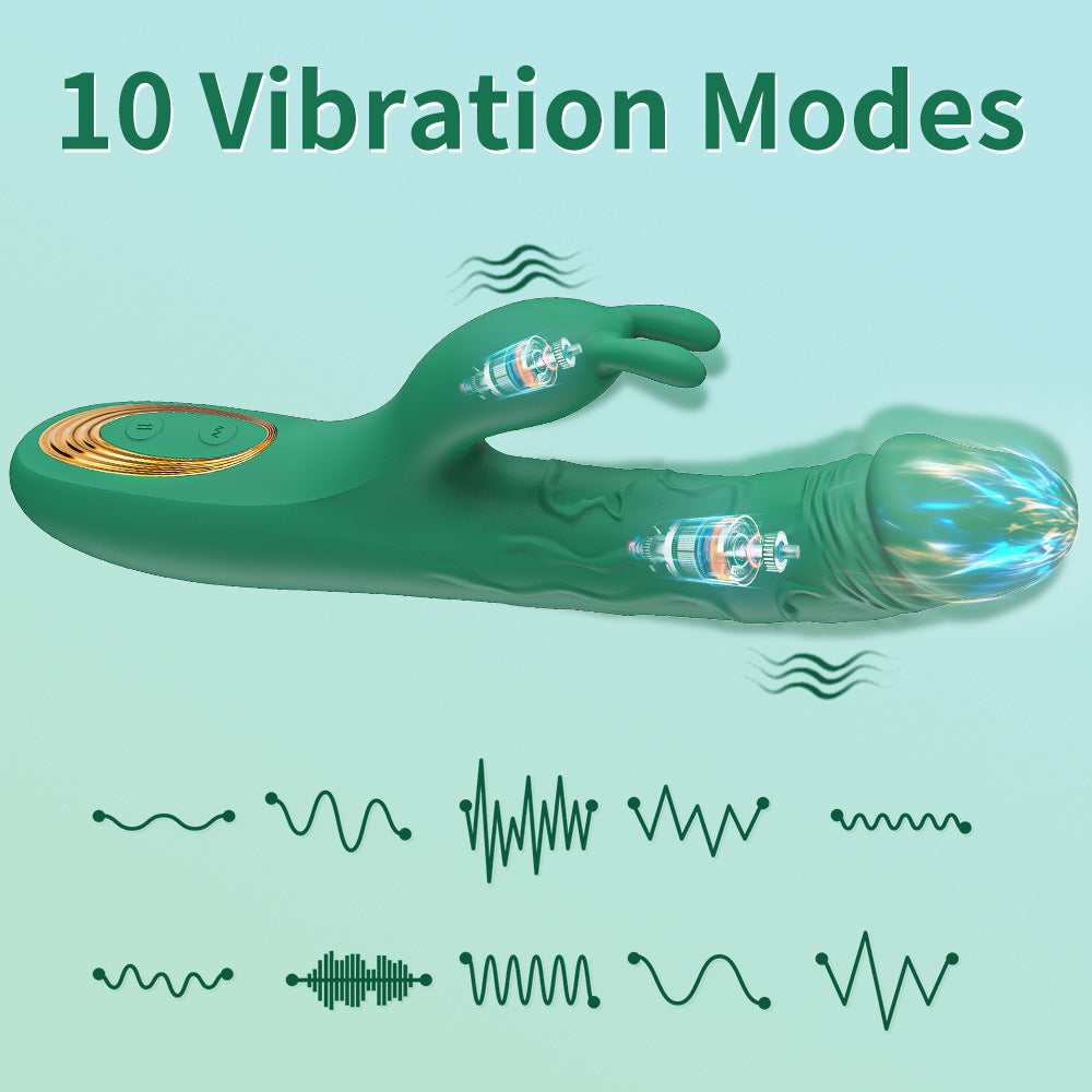 Women's Rabbit Ear Retractable Toy