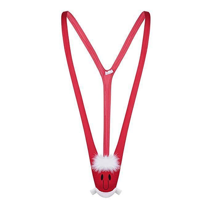 Christmas deer sexy underwear men's reindeer sexy underwear festival rave party costumes
