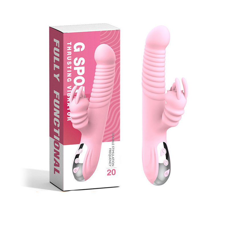 Women's Swing And Vibration Double-headed Telescopic Massage Stick