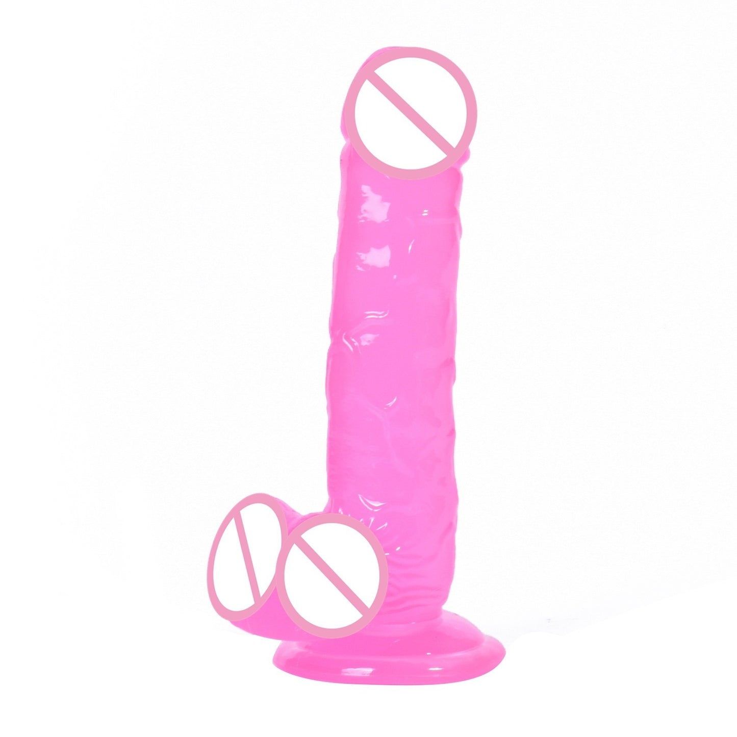 Clear Crystal Cannon Machine Female Supplies