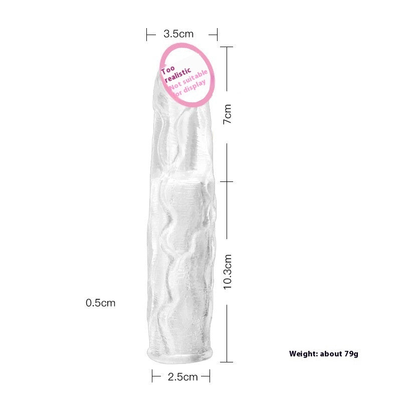 Female Silicone Hollow Cover Toy