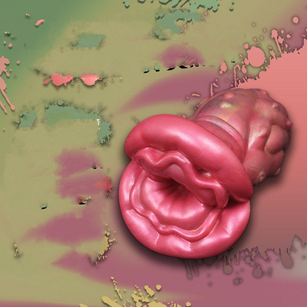 Imitation Animal Shaped Men's Masturbator Single Hole Realistic Vagina