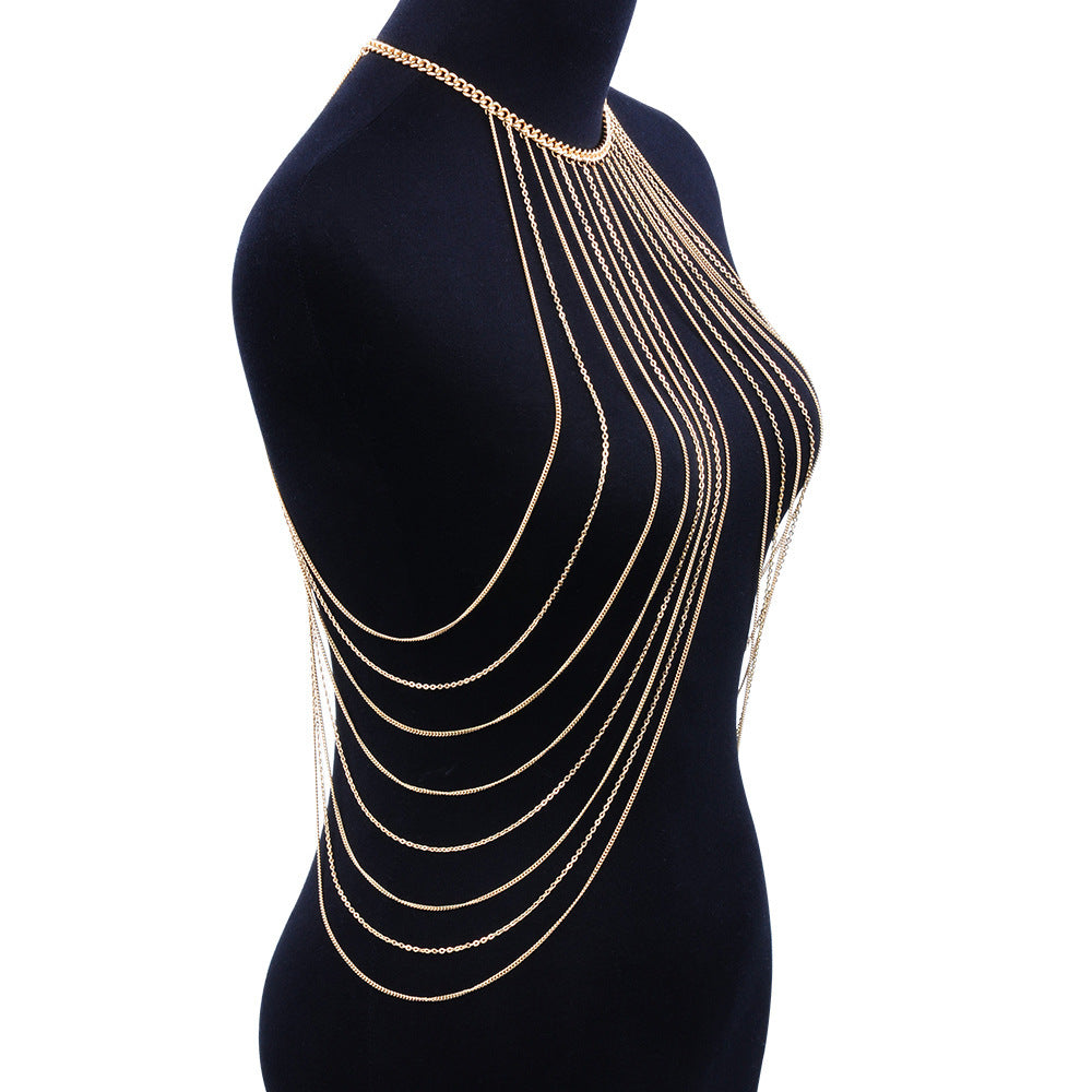 Fashionable Body Chain Sexy Multi-layer