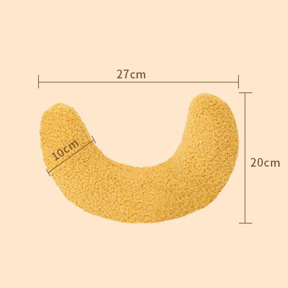 U-Shaped Pillow Equipped With An Adjustable Cat Collar, For Pet Cervical Sleeping Protection
