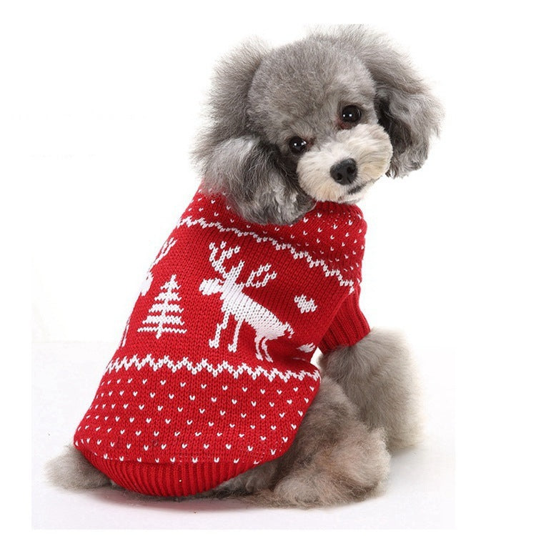 Elk Reindeer Deer Pet Clothes Dog Clothes