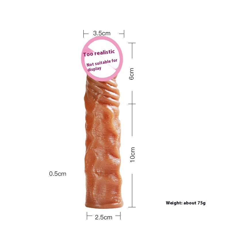Female Silicone Hollow Cover Toy