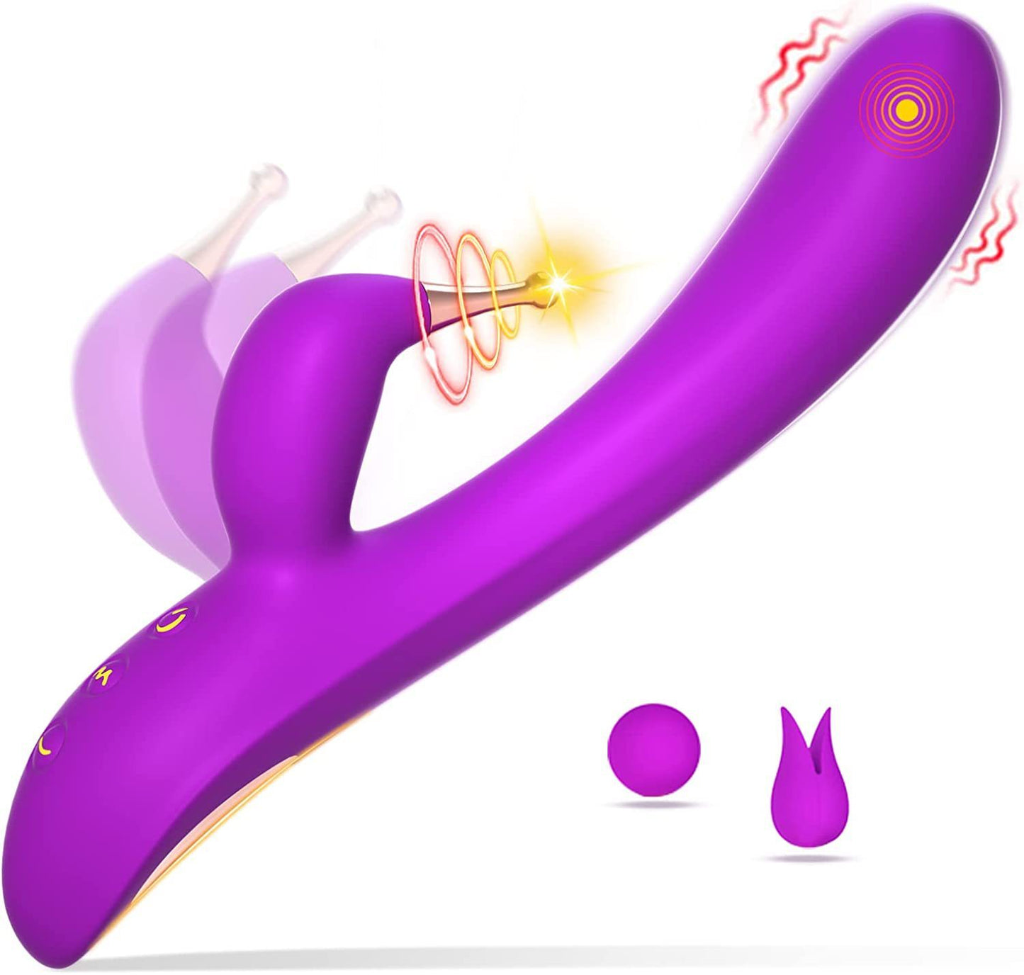 Women's Point Tide Vibrating Spear Massage Masturbation Device