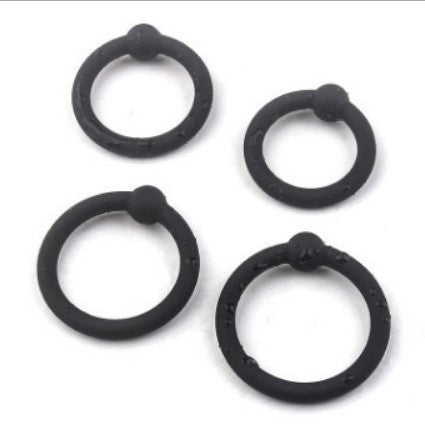 Men's Delayed Silicone Ring